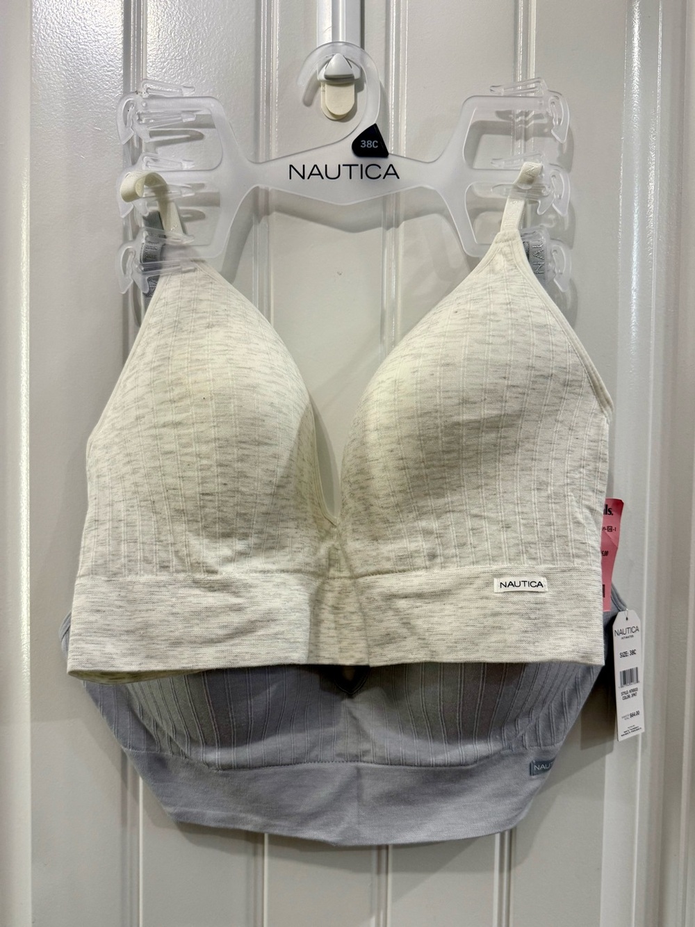 Nautica Women's Seamless Bralette -2 pack